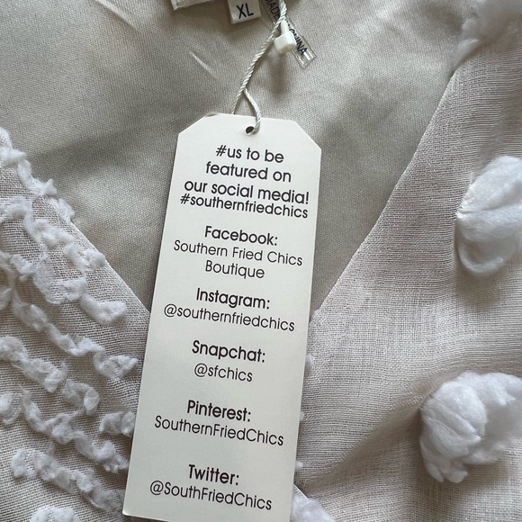 SFC wrap Pom Perfect dress new with tags! XL - Picture 12 of 13